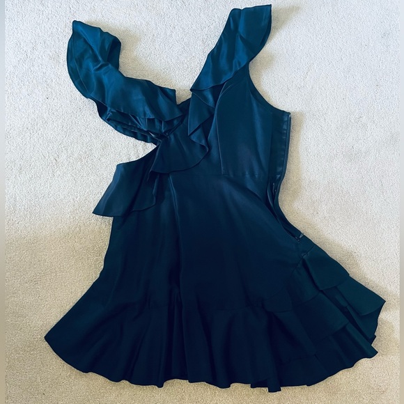 Zimmerman Royal Midnight Blue Silk Dress - Picture 1 of 2